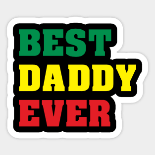 Best Daddy Ever Sticker